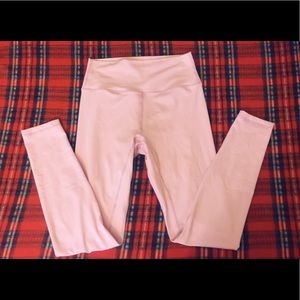 NWOT TYC Til You Collapse Baby Pink Leggings